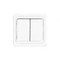 Выключатель 2-кл. СП Валери 10А IP20 бел. UNIVersal В0023