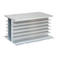 Радиатор для трехфазного твердотельного реле 60А EKF rad-rtp-3-60