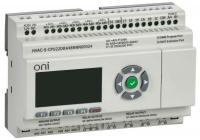 Контроллер программируемый логический HVAC S ЦПУ 8DI 8DO 1AI 4PT 2AO LED дисплей RS485 24В DC ONI HVAC-S-CPU22DRA48NNN00024